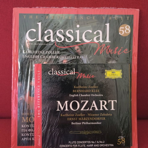 The Reference Vault Issue 58 Mozart CD new, classical music
