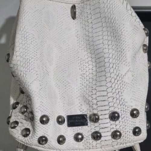 Leather bag Elena Athanasiou like new, genuine leather