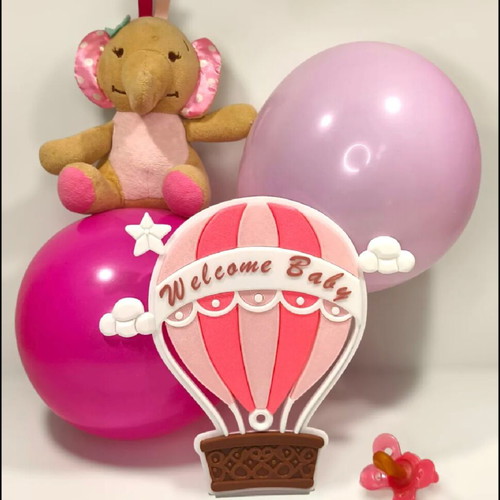 Welcome Baby decorative item for nursery new
