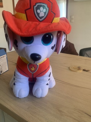 Paw Patrol Plush Firefighter Like New