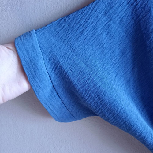 Blue casual summer jumpsuit, size M