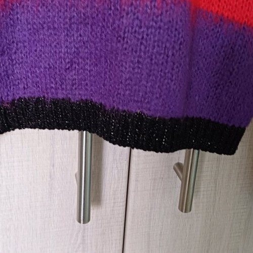 Kaos women's multicolor sweater like new, size S
