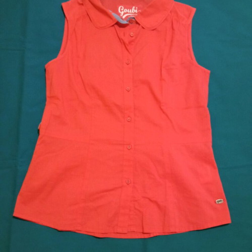 Women’s sleeveless shirt fuchsia Gouli like new
