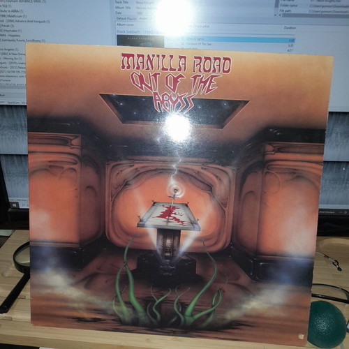 Manilla Road Out Of The Abyss LP used, metal