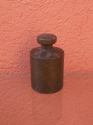 Brass weight 1 kilo used