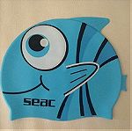  Παιδικό Kολυμβητικό Σετ Σκουφάκι & Γυαλάκια Seac Sub Flipper Blue