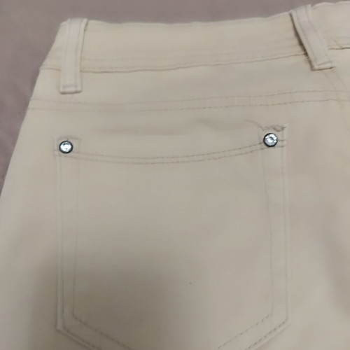 Monday Elastic Beige Pants Size 38 Like New