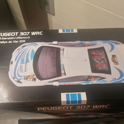 Peugeot 307 cc WRC Limited Edition 1/18 Scale New