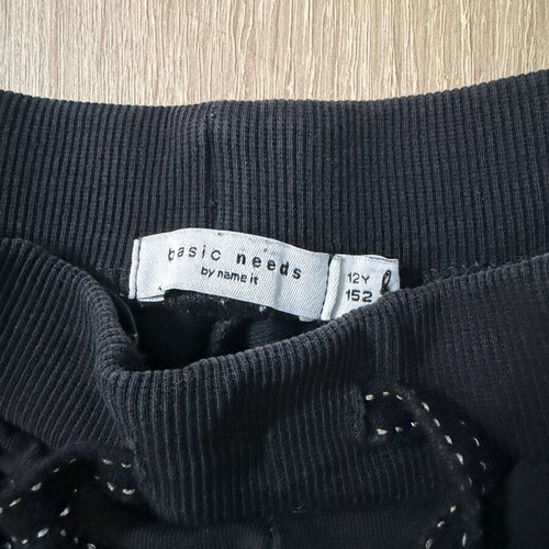 GAP jacket and Name It shorts set like new, black, 10-12 years
