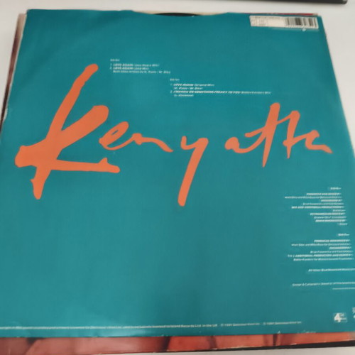 Kenyatta vinyl maxi single used, folk