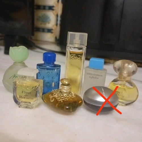 Vintage perfume miniatures like new, rare