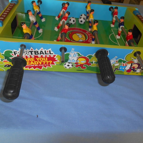 Wooden foosball table used 50x31x10 cm