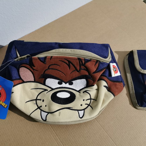 Paxos Vintage Waist Bag Looney Tunes Taz New Old Stock