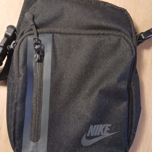 Nike tech crossbody shoulder bag, black and white