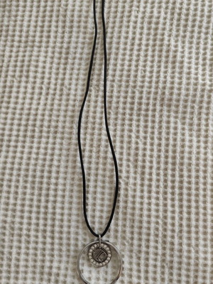 Just Cavalli necklace used with black cord