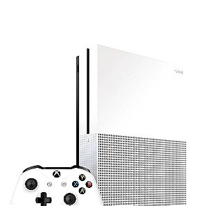 Microsoft Xbox One S (500GB) - 2 controllers with charging dock - NBA 2K19