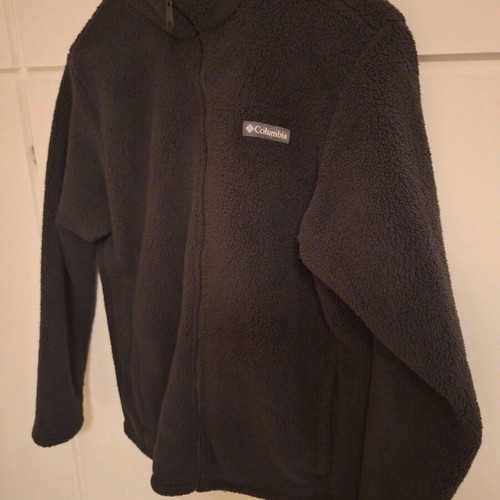 Columbia men's fleece used, black, size L