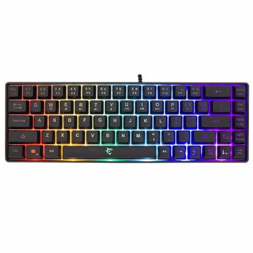 White Shark gaming keyboard 60% membrane with RGB lighting English US new