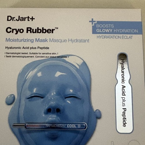 Dr.Jart+ Cryo Rubber Boosts Glowy Hydration Moisturizing Mask Kit new