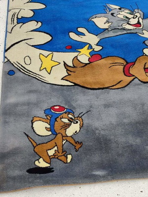 Χαλί παιδική παράσταση Tom & Jerry μεταχειρισμένο 230 x 160 cm