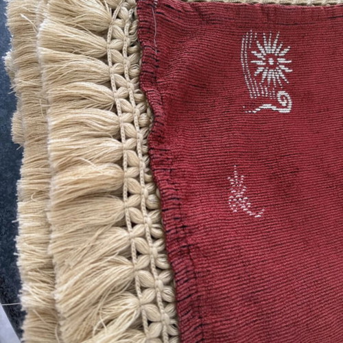 Chenille throws set with two 240x260 and one 140x220, like new
