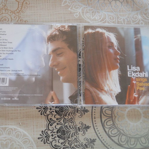 Lisa Ekdahl Sings Salvadore Poe CD used, jazz album
