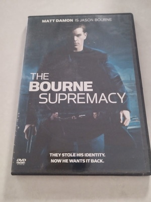 The Bourne Supremacy DVD like new, action thriller with Greek subtitles