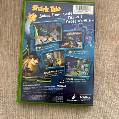 Shark Tale Xbox Original English used complete