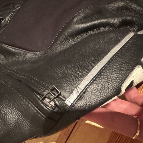 Dainese leather motorcycle pants size 48