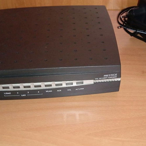 Zyxel Prestige 652H-33 router used