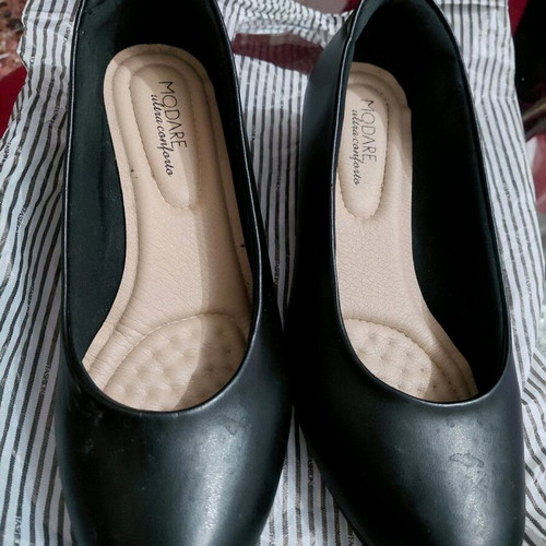Modare Ultraconforto anatomical ballerina shoes size 36 black new