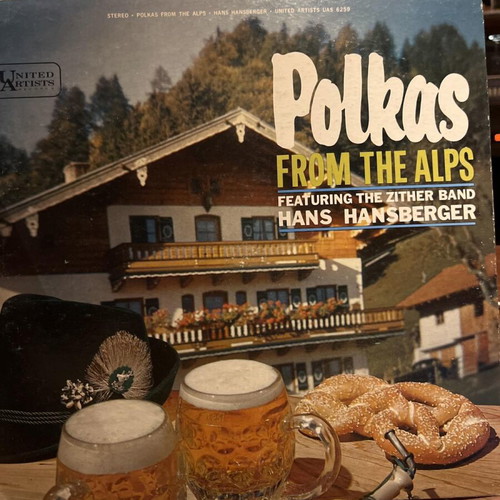Hans Hansberger And The Zither Band Polkas From The Alps LP used