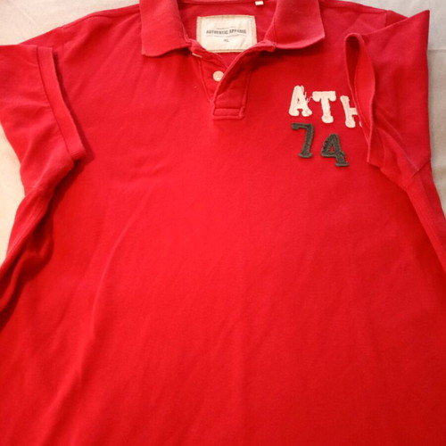 Polo style T-shirt used, branded polo blouse