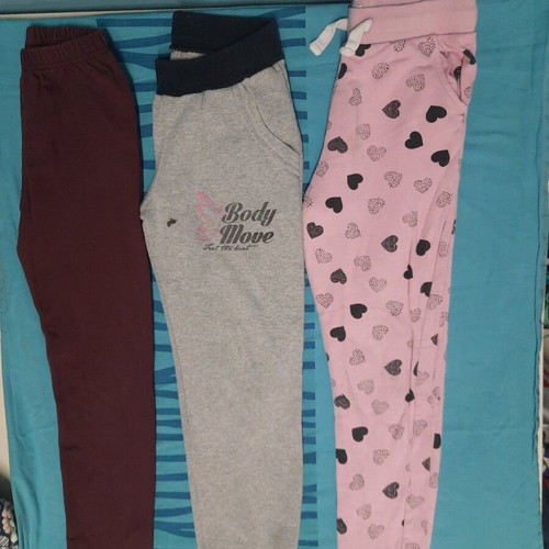 Pack of 8 girls' pants and jeans like new