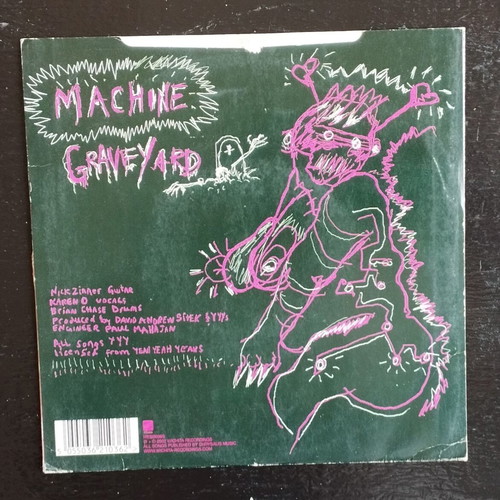 Yeah Yeah Yeahs Machine 7" vinyl record used, rock
