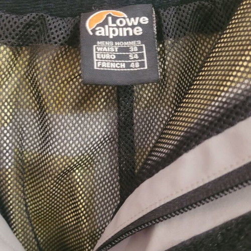 Lowe Alpine N54 Gore-Tex hiking pants, fully side-opening