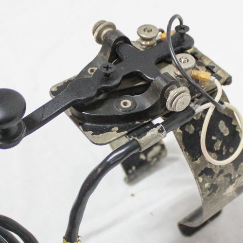 WW2 American Army Morse Code Foot Mechanism used