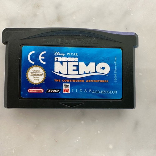Finding Nemo The Continuing Adventures Game Boy Advance