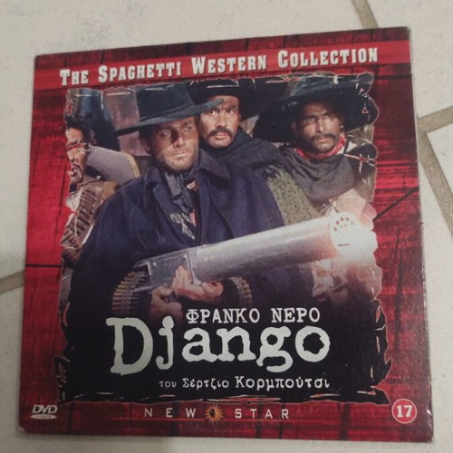 Django DVD used, foreign cinema, Franco Nero