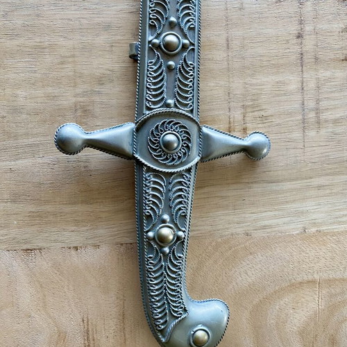 Qama Kindjal decorative knife from Caucasus, like new, 1990s vintage