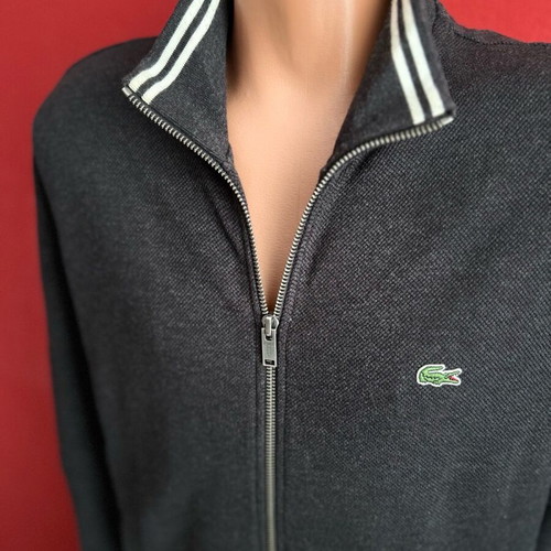 Lacoste men's jacket gray, like new, size L