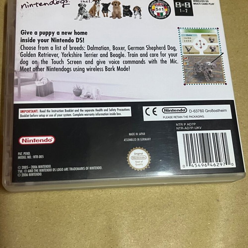Nintendogs Dalmatian and Friends Nintendo DS game