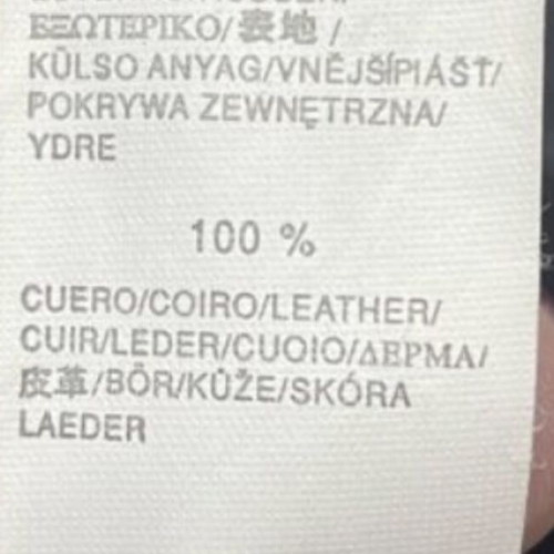 Zara leather jacket used, black, men's size XL