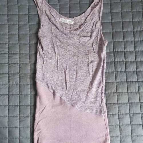 Ioanna Kourbela top like new, purple, one size
