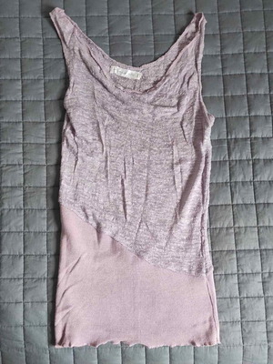 Ioanna Kourbela top like new, purple, one size