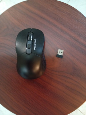 Powertech PT-1466 ασύρματο ποντίκι σαν καινούργιο με USB και μπαταρία