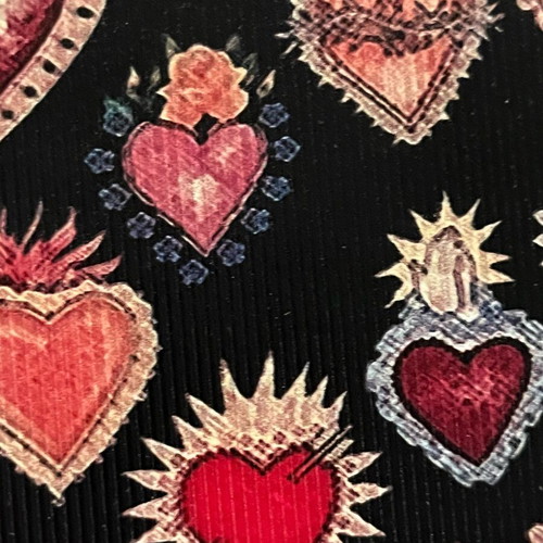 Phone case like new with Sacred Hearts pattern for iPhone 13 and 14