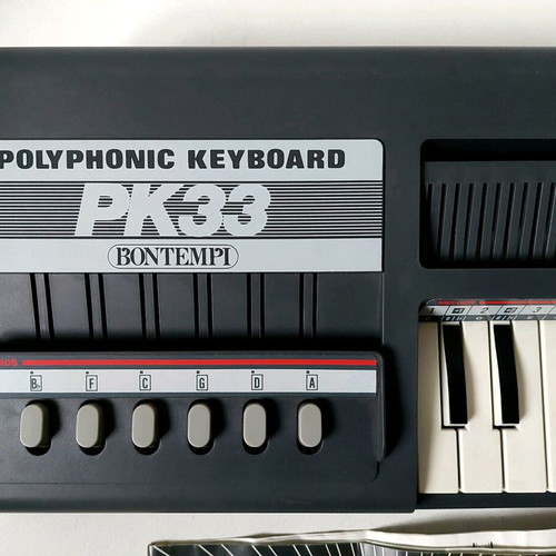 Bontempi PK33 Polyphonic Keyboard vintage, like new