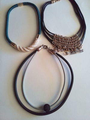 Fo Bijou necklaces used, pack of 3