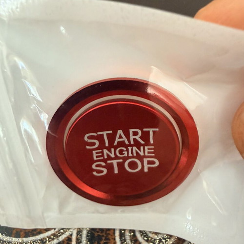 Start Stop sticker for Audi